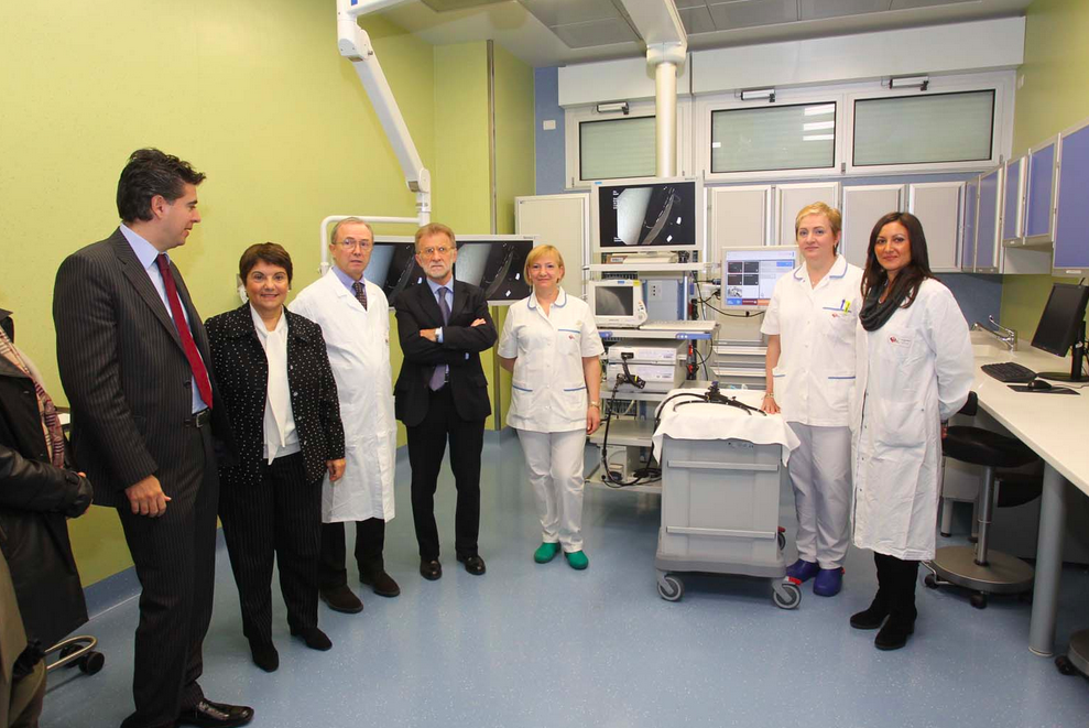 Imola: taglio del nastro per il Polo endoscopico
