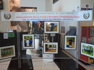mostra inaugurazione scuola Camerun