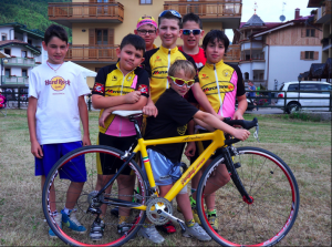 I piccoli della Pantani corse impegnati ad Andalo
