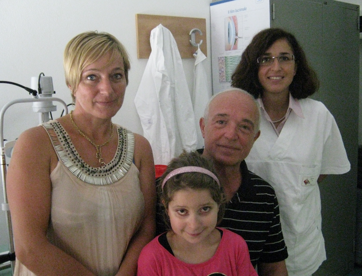 Il 'miracolo' di Alice: riacquista la vista dopo intervento a Imola