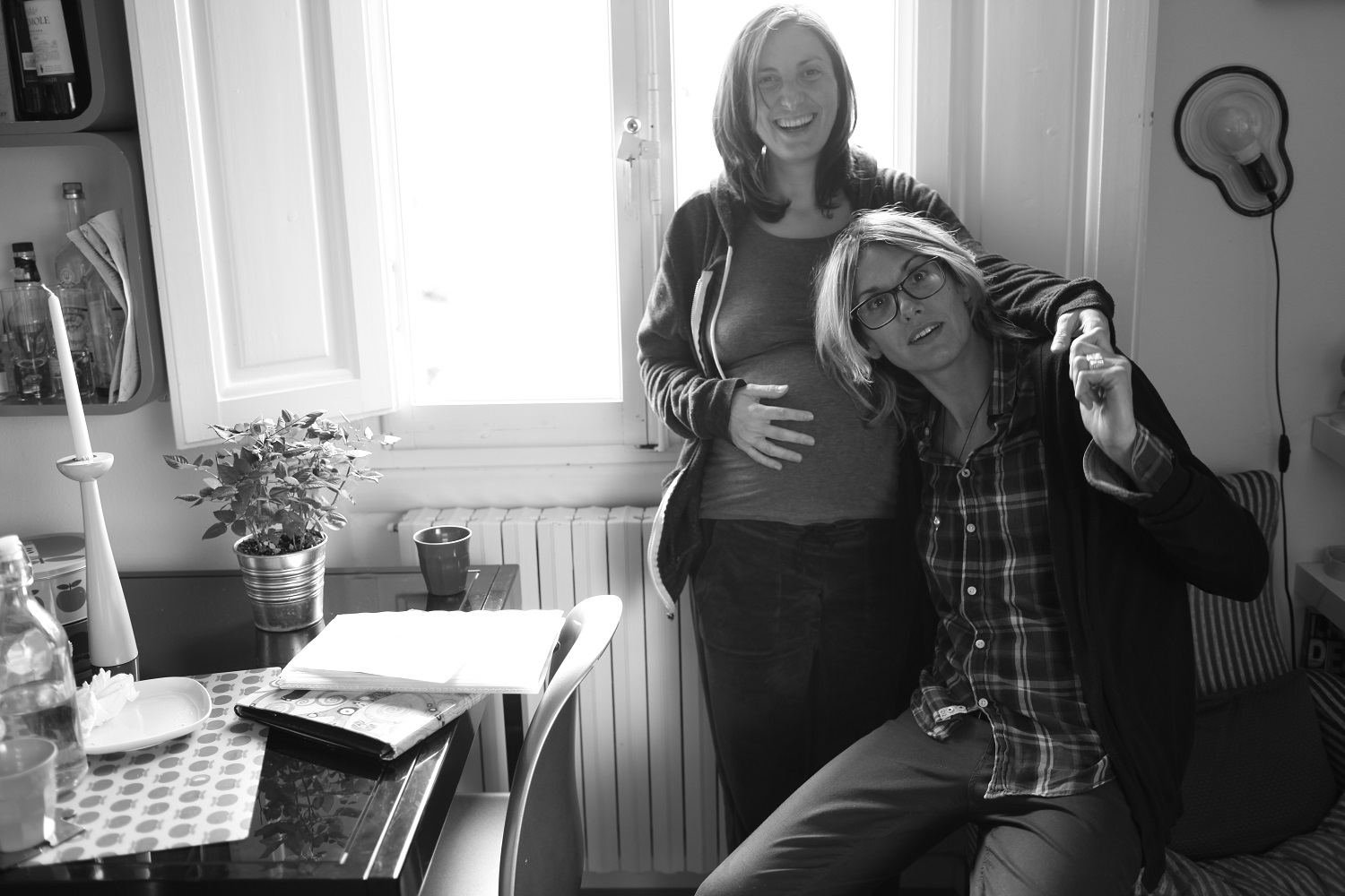 L'inseminazione, il parto e la lettera a Renzi: Milo e le sue due mamme