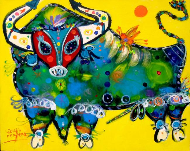 I murales di Sergio Vergara rallegrano la Biblioteca Ragazzi