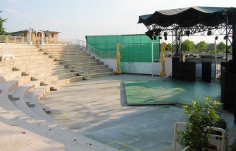 L'anfiteatro del Villaggio del Fanciullo