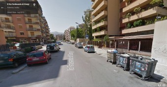 Via di Giorgi a Palermo