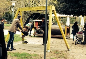 Giardini pubblici di Ravenna: le altalene "incriminate"