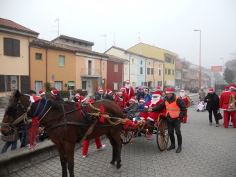 camminata di Babbo Natale