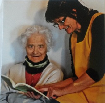 Tonina con la mamma Agata