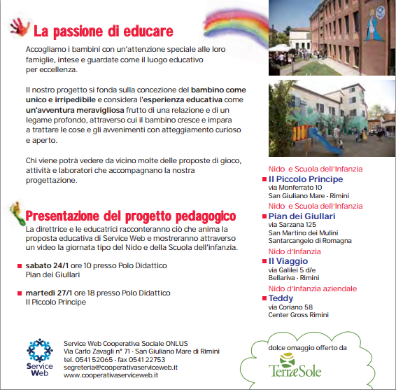 Open Day Service Web