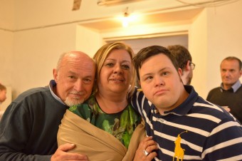 Vittorio Merendi, Giuseppina Sacchetti e il loro figlio Francesco (1)