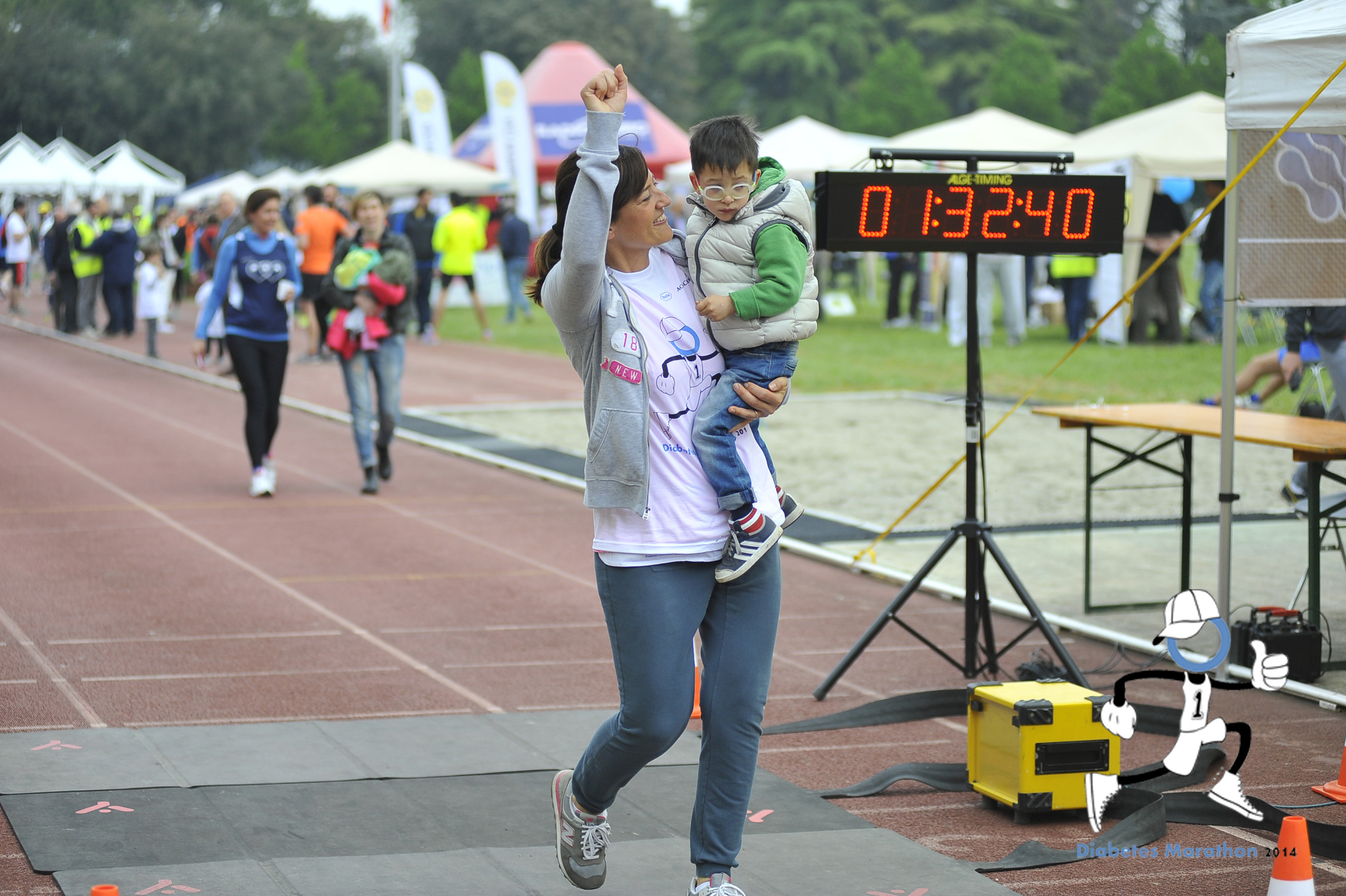 Diabete, una Maratona aiuta i bimbi ad accettarlo