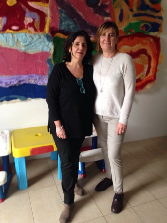 Fausta Fagnoni (a sinistra) e Loretta Volta (a destra)