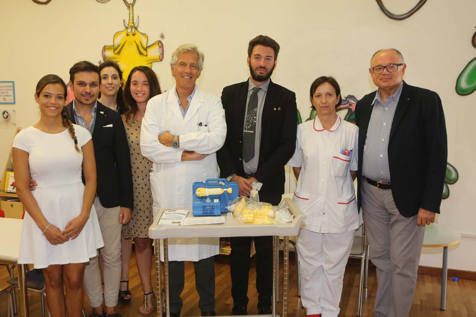 Nati prematuri e ingorghi mammari: un tiralatte elettrico per la Pediatria
