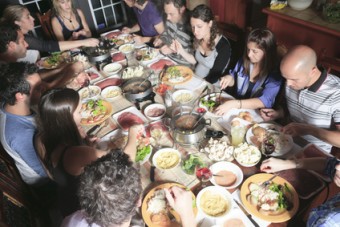 cena, pranzo, mangiare, tavola