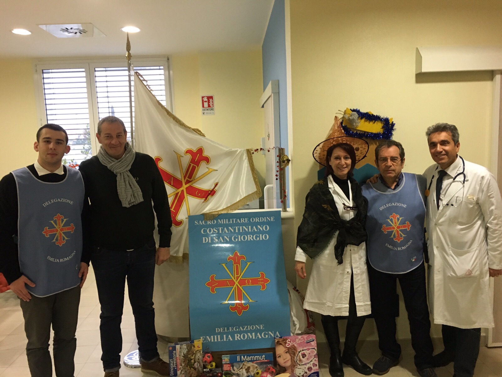 Rimini, befana speciale per i piccoli di Pediatria