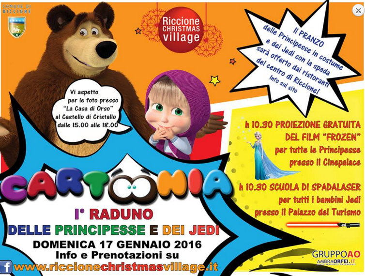 masha e orso riccione