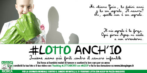 Ageop: raccolta fondi per aiutare due bimbi malati di cancro