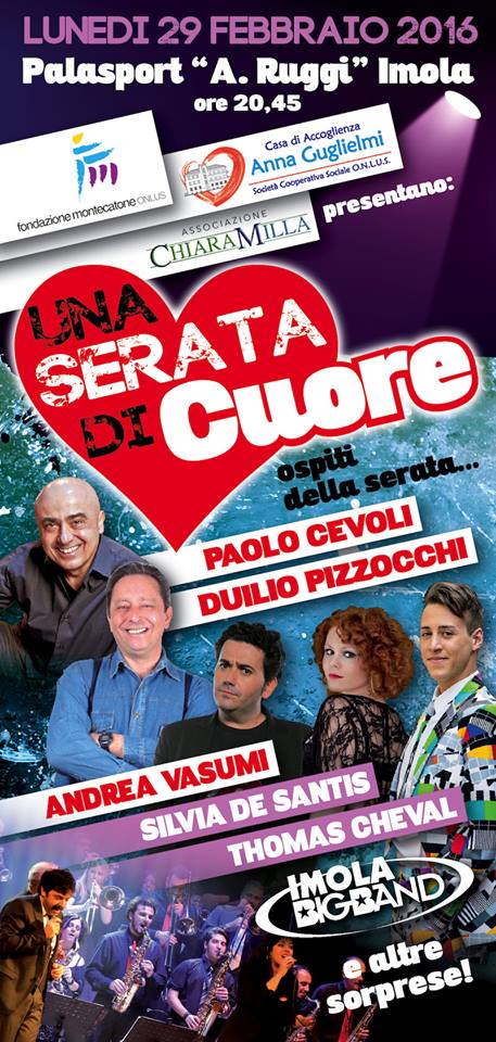 Imola, Cevoli e Pizzocchi raccolgono fondi per il Montecatone