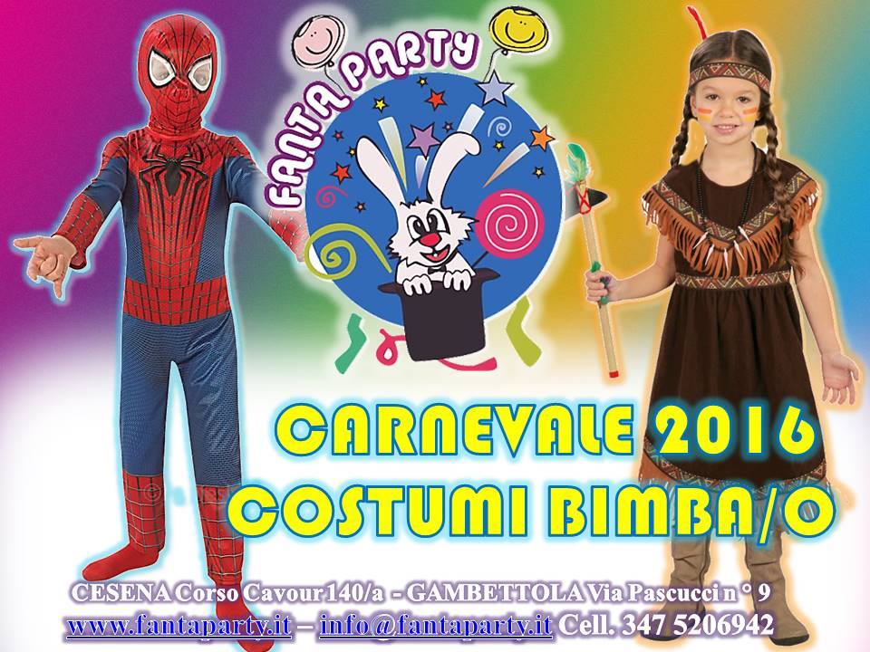 carnevale fantaparty bimbi