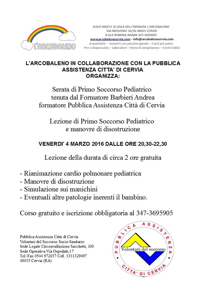 disostruzione arcobaleno