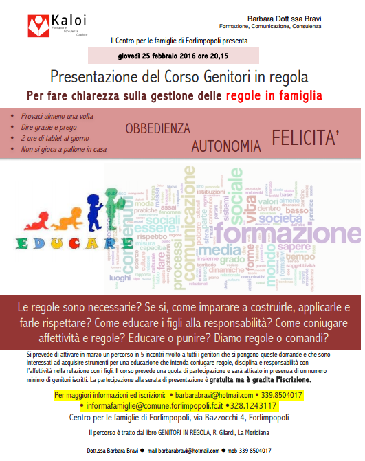 genitori in regola
