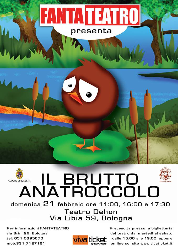 spettacolo anatroccolo bologna
