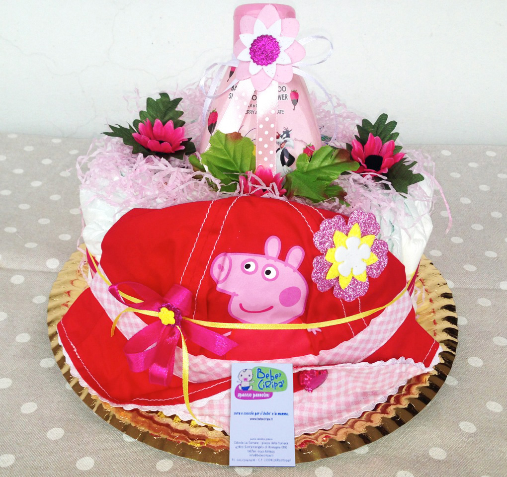 torta pannolini bebe ciripa