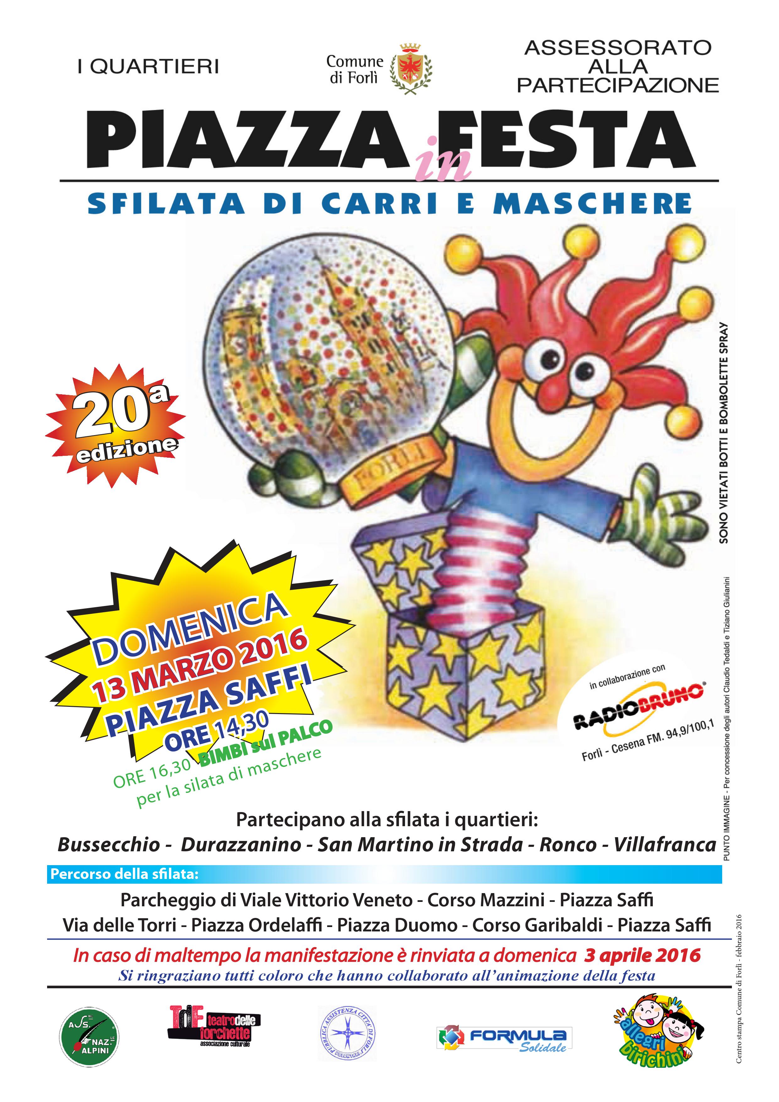 festa in piazza forlì