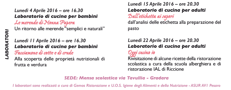 laboratori alimentazione