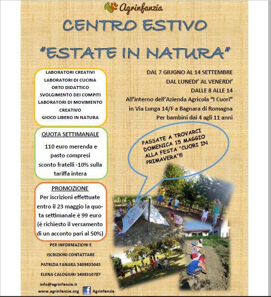estate in natura agrinfanzia