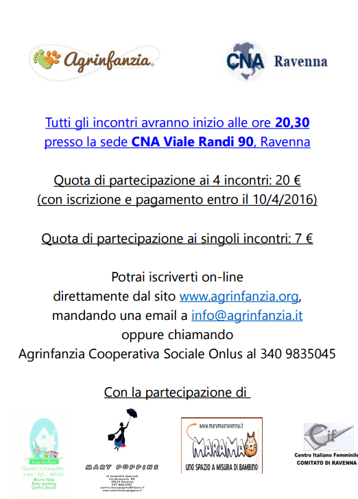 incontri agrinfanzia