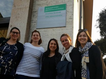 Alcune delle mamme promotrici della petizione