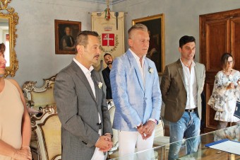 Cerimonia di costituzione dell'unione civile di Giovanni e Luca, Lugo, 24 giugno 2016 (4)
