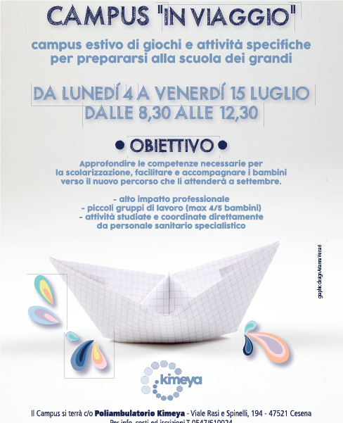 campus in viaggio kimeya