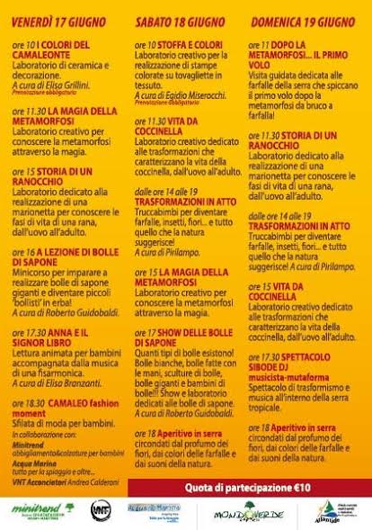 CAMALEO PROGRAMMA A5