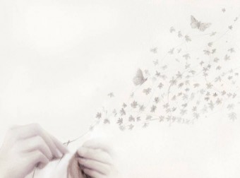 Una delle immagini del libro "Canti dell'attesa"