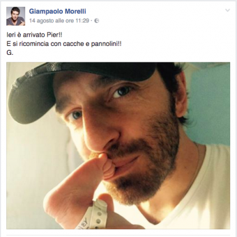 Ispettore Coliandro paternità