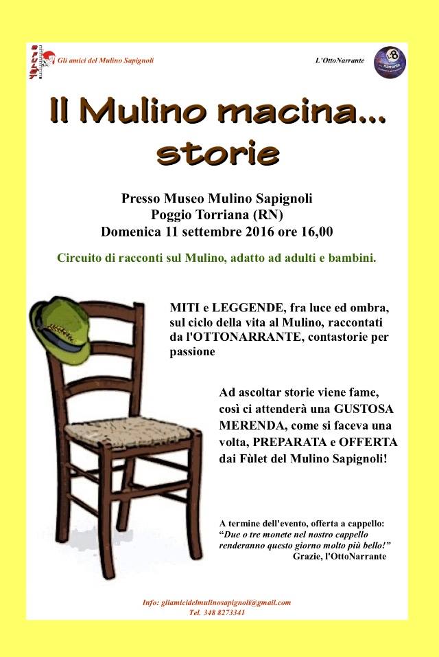 il mulino macina storie