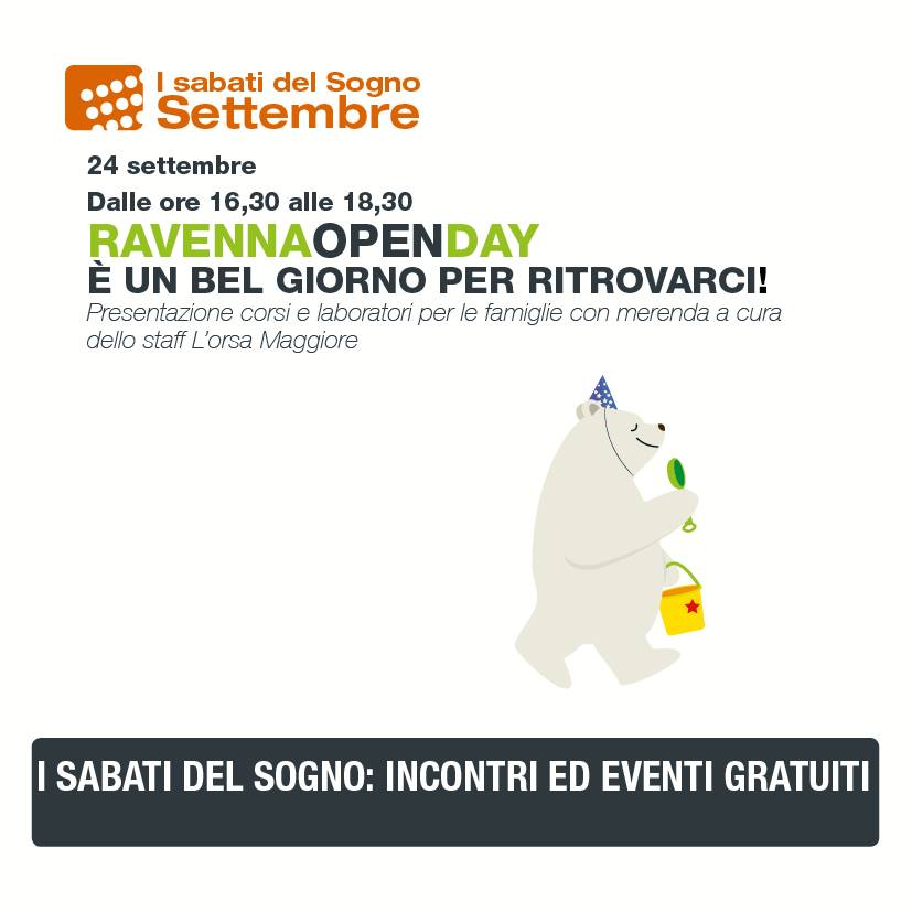open day ravenna sogno del bambino