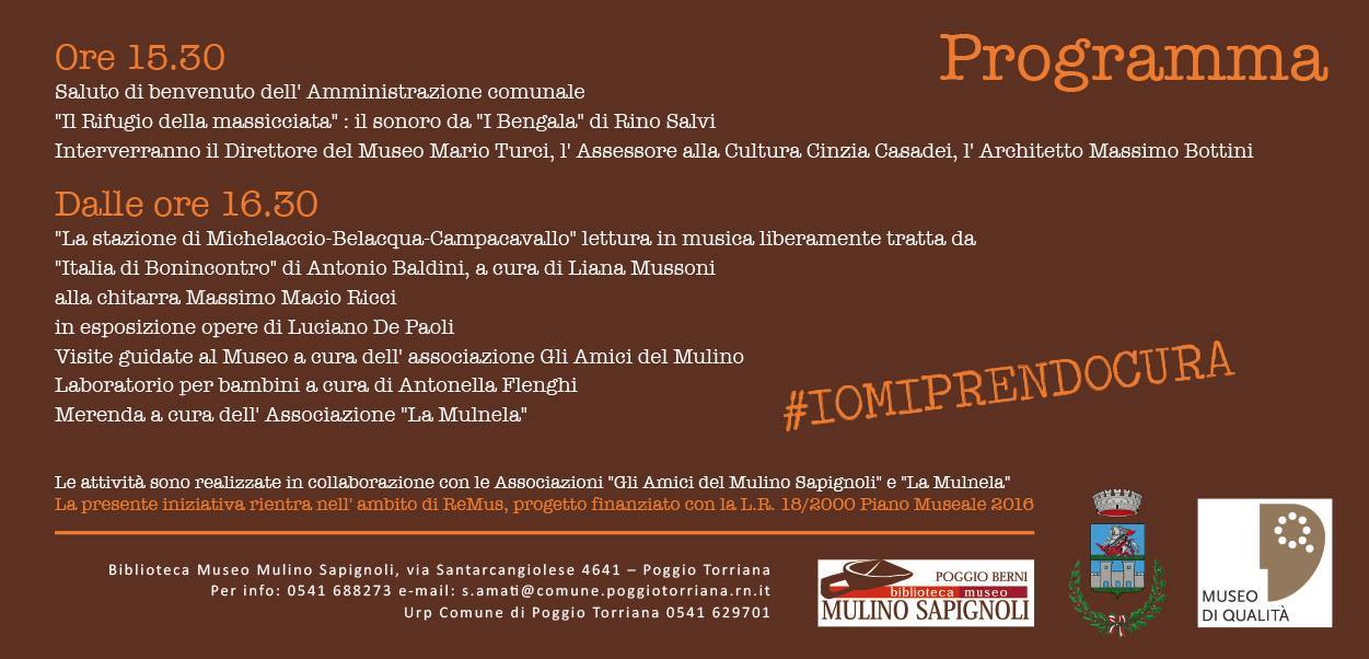 programma festa mulino sapignoli