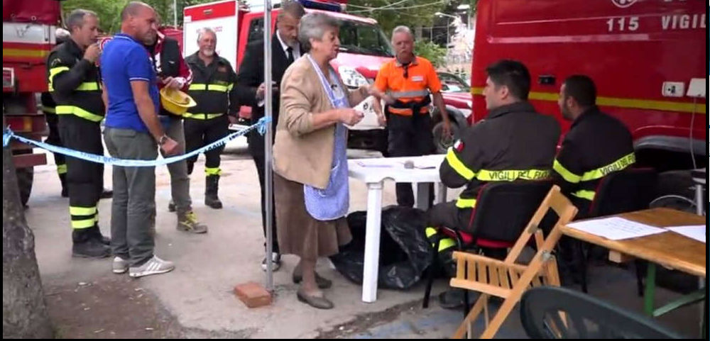 La signora dei tortellini finalmente li ha fatti per i pompieri!