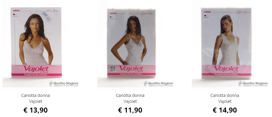 canotte quattro stagioni