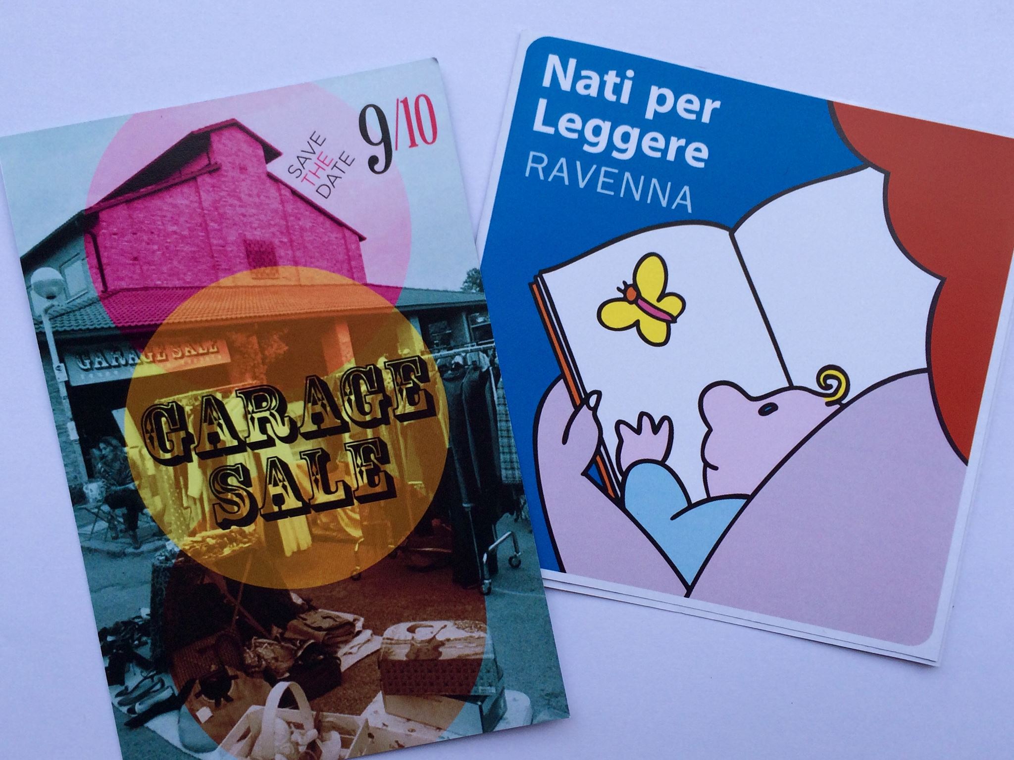 nati per leggere garage sale