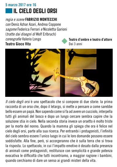 cielo degli orsi vignola