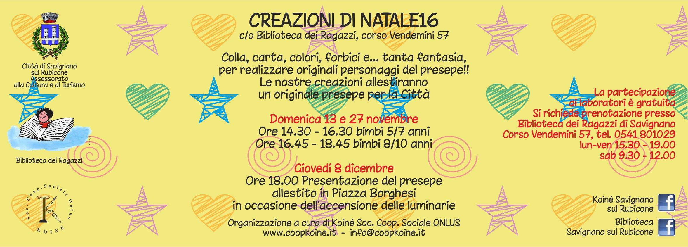 creazioni natale savignano
