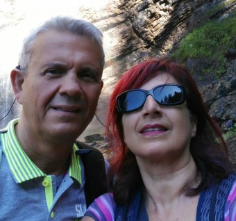 Franco Zaccarelli con la moglie Giovanna