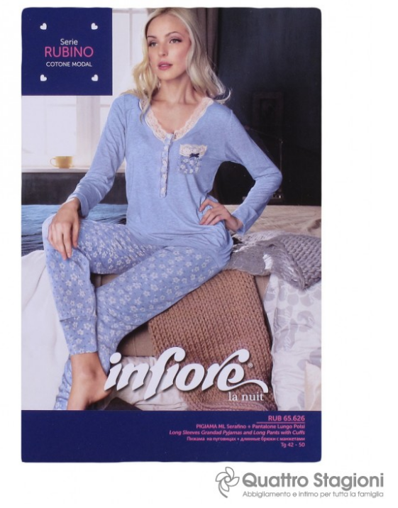 rubino pigiama 4 stagioni