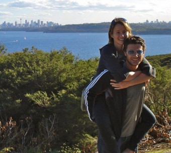 Christian Cappello con la compagna Marta Lazzarin morta quasi un anno fa alla 27esima settimana di gravidanza