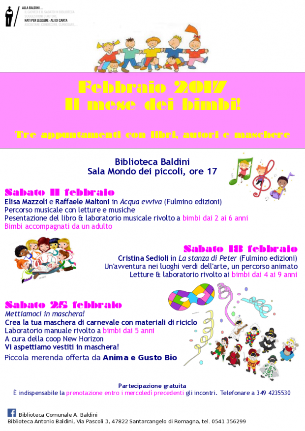 febbraio mese bambini