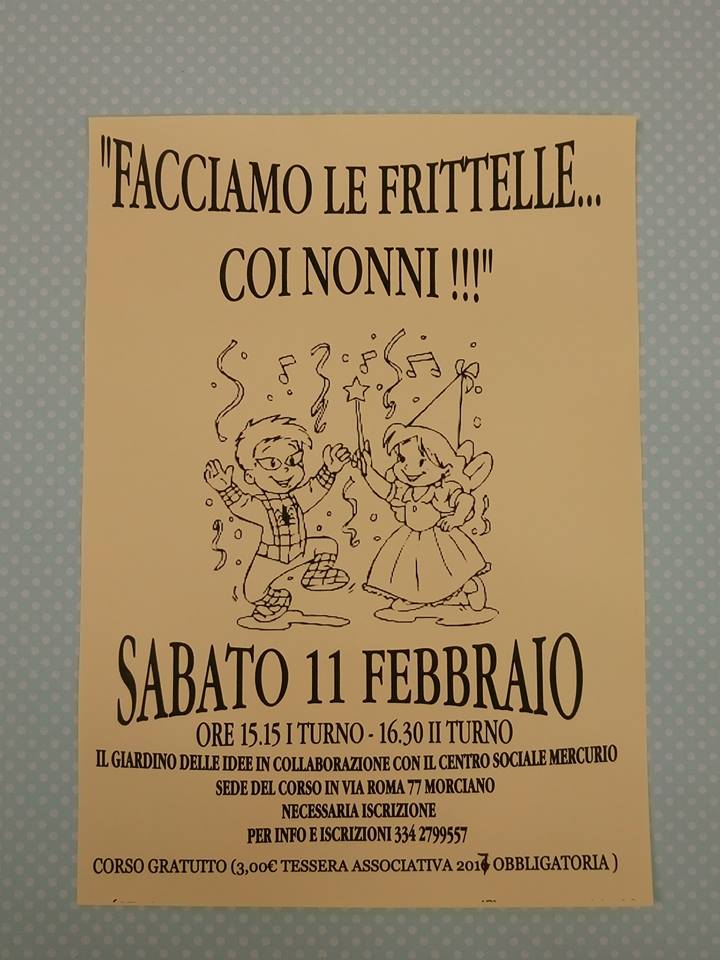 frittelle con i nonni