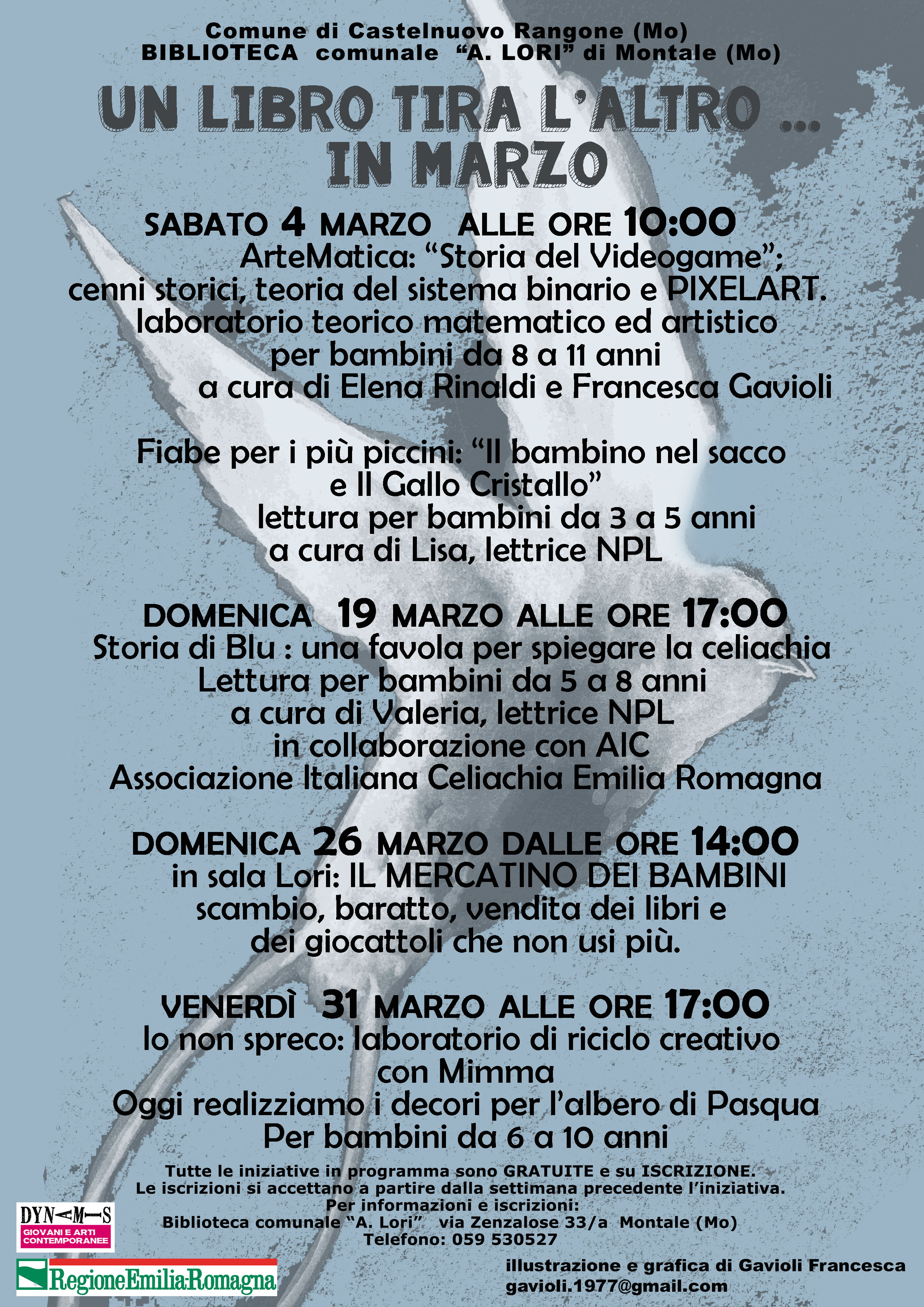 UN LIBRO TIRA LALTRO Marzo